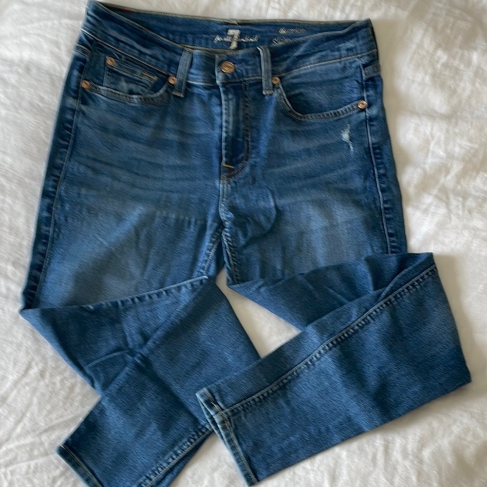 7 for all mankind Classic Blue skinny Women's Jeans